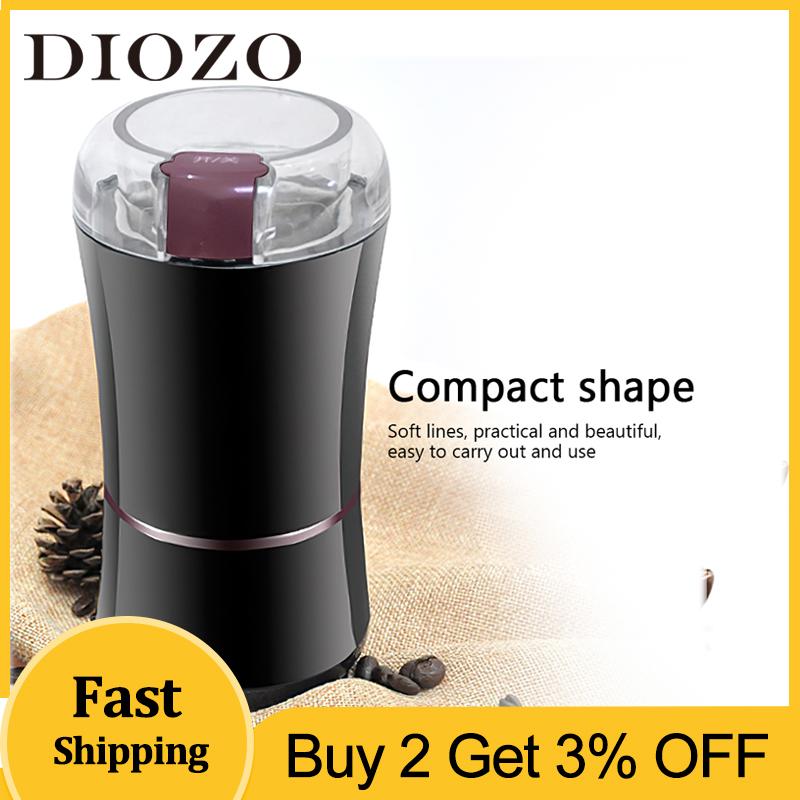 

DIOZO Electric Coffee Grinder Mini Powerful Coffee Maker Machine Salt Pepper Spices Seed Mill Herbs Nuts Bean Grinder