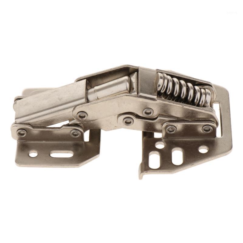 

RV Cabinet Door Support Hinge, 3-1/2 Inch Motorhome Overhead Cabinet Spring-loaded Hinge1