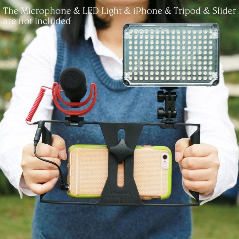 

Smartphone Video Rig Ulanzi Filmmaking Recording Vlogging Rig Phone Movies Mount Stabilizer Smartphone Accessories