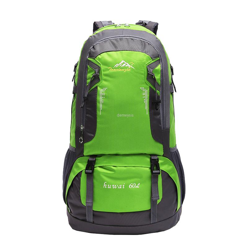 

60L Multifunctional Outdoor Bags Durable Camping Hiking Climbing Backpack Men Women Trekking Travel Mountaineering Bags, Black
