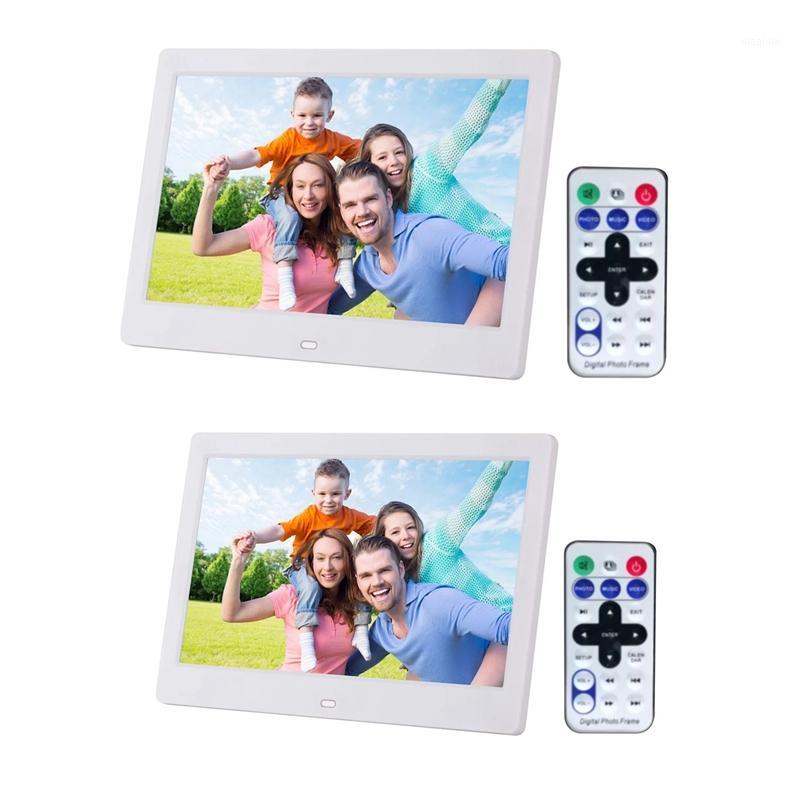 

10.1 Inch High Definition 1280X800 Full Function Digital Photo Frame Electronic Picture Music Video White1
