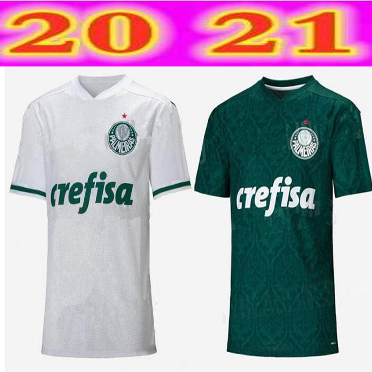 

20 21 Palmeiras soccer Jersey Player version HOME GREEN UDO G.JESUS JEAN 2020 2021Away white ALLIONE CLEITON XAVIER football uniforms shirt, Black;yellow