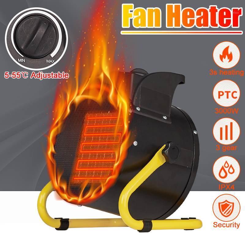 

220V Electric Heaters Winter Warmer Fan 3/2KW High Power 3 speed Air Heater Ceramic Fan Warmer For Industry Household Bathroom1