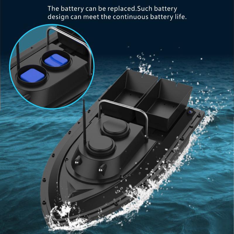 

Fishing Tools Smart RC Bait Boat Toys Double Motor Fish Finder Detector Ship Boat Remote Control 500M Fishing Boats Speedboat