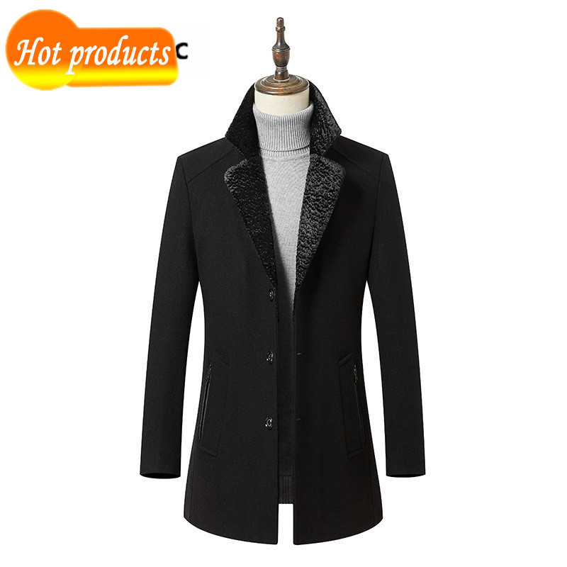 

2021 Spring New Arrival High-quality Coats Fashion Slim Fit Men Warm Jacket Business Classic Coat DNVJ, Army green.