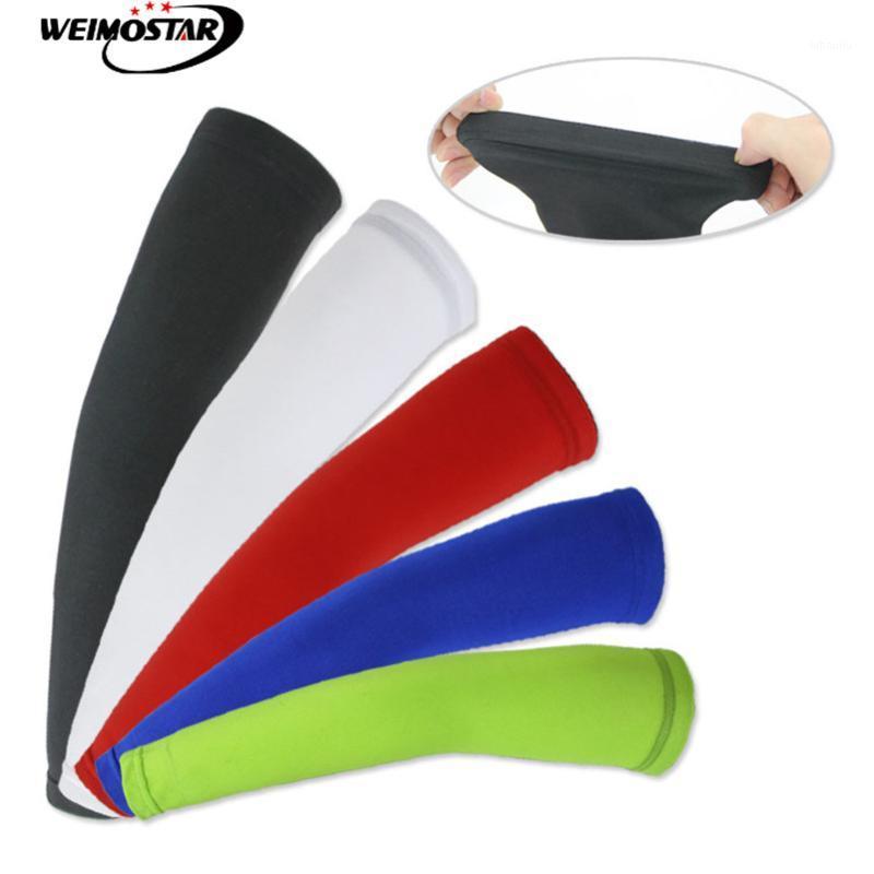 

Cycling Arm Warmers Men women Bike Bicycle Armwarmer UV Protection Cuff Sleeves Ridding Summer MTB Arm Sleeves white black red1