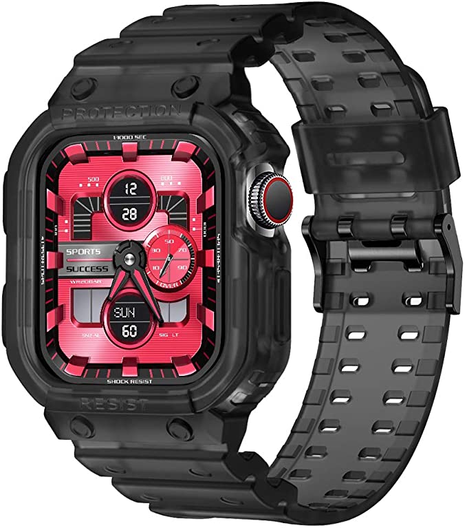 

TPU Strap For iWatch band 38mm 40mm 45mm 41mm 42 44 mm Apple watch 1 2 3 4 5 6 7SE