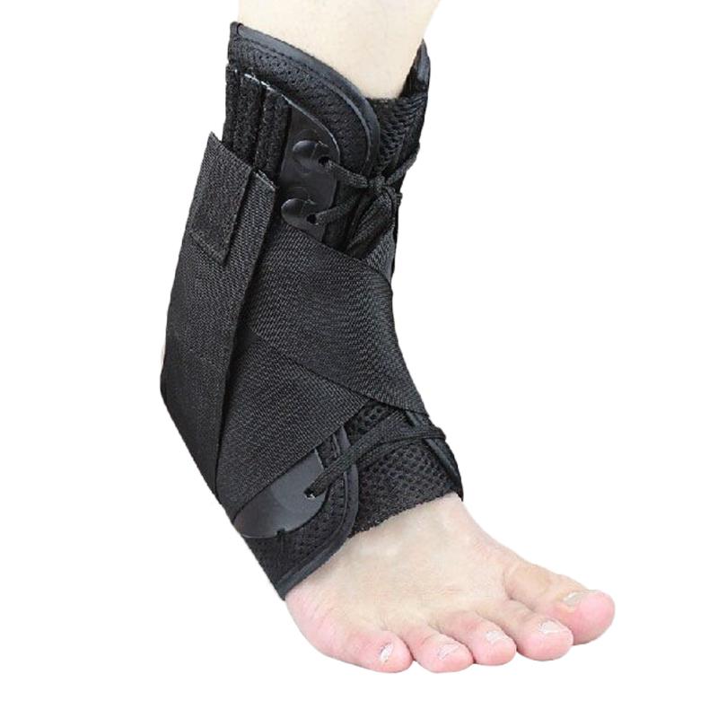 

Hook And Loop Ankle Bandage Protective Brace Foot Ankle Wrap Joint Correction Belt For Fracture Exercise Spraining Varus, As pic