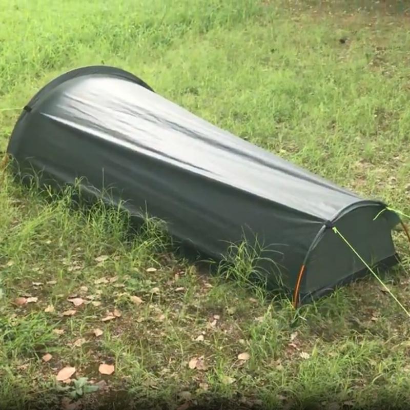 

Ultralight Tent Backpacking Tent Outdoor Camping Sleeping Bag Lightweight Single Person Hot Sale