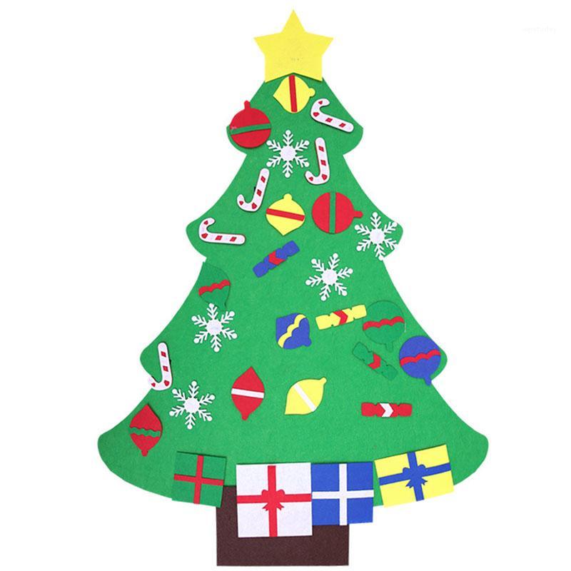 

DIY Christmas Tree Ornaments Gifts For Children New Year Home Door Wall Decor1