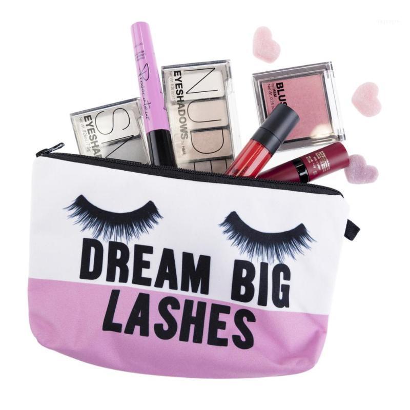 

Eye Cosmetic Bag Print Women makeup bags Cute bag headset candy Cosmetic printing Collection Casual men zipper letter1, Bpd41151