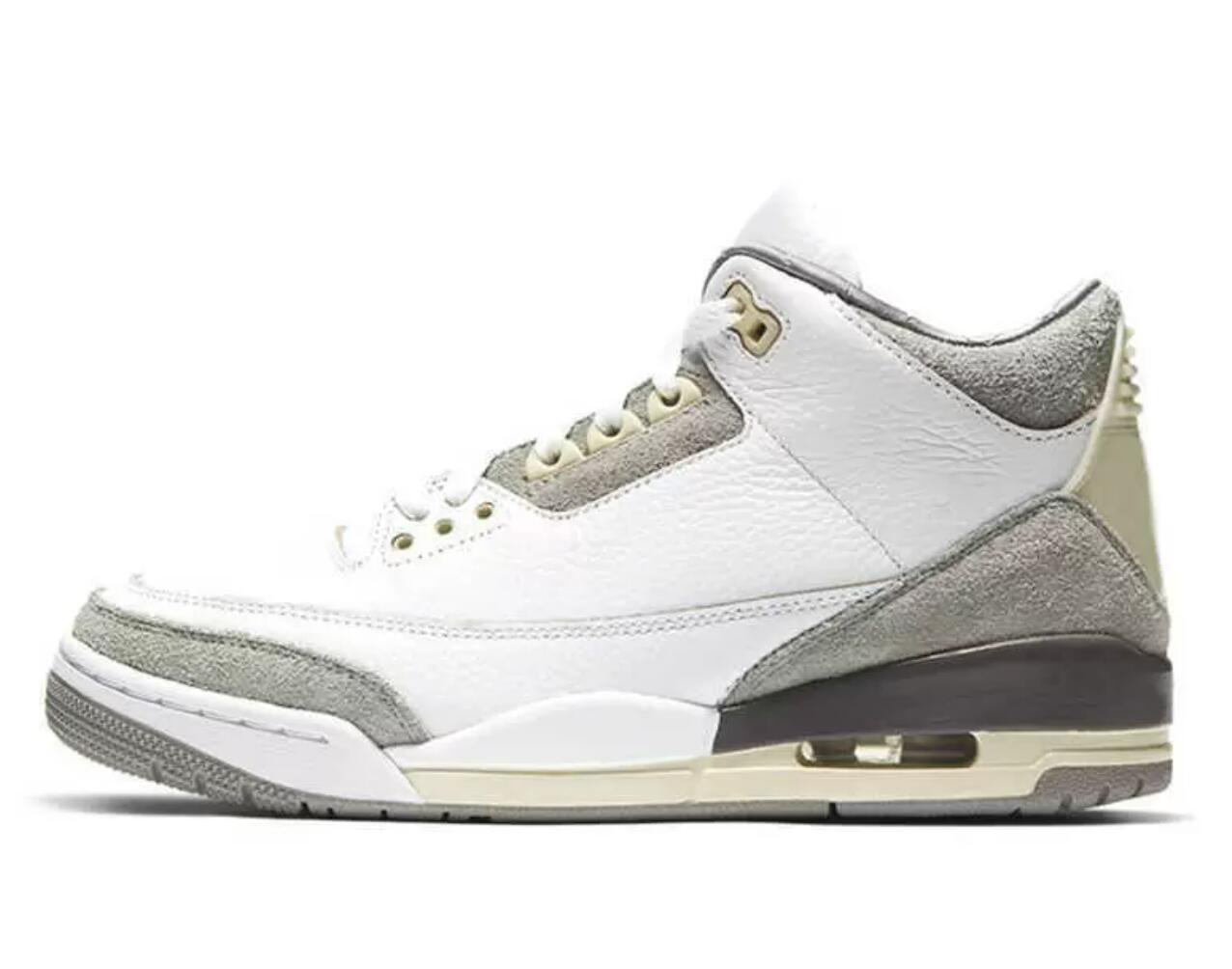 

2022 Newest Top Quality Jumpman 3 3s Mens basketball Shoes white grey fragment georgetown cement men trainers Sports Sneakers Size 5.5 6.5 7.5 8.5 9.5 10.5 11.5 12.5 13.5