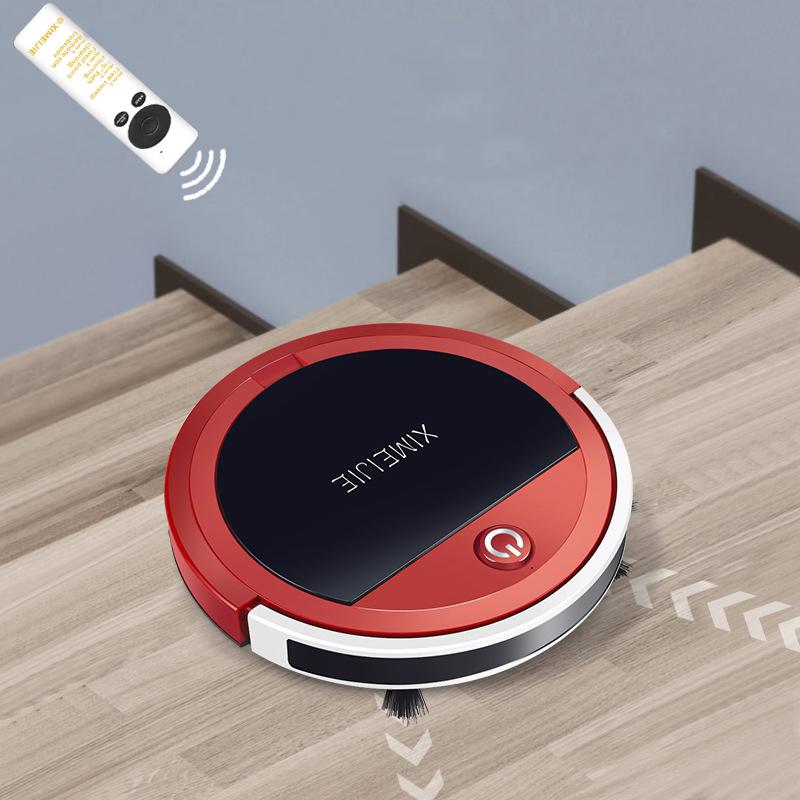 

Remote Control Robot Vacuum Cleaner Ultra-thin Body Design Large Suction Power Automatic Planning Vaccum Cleaner for Home