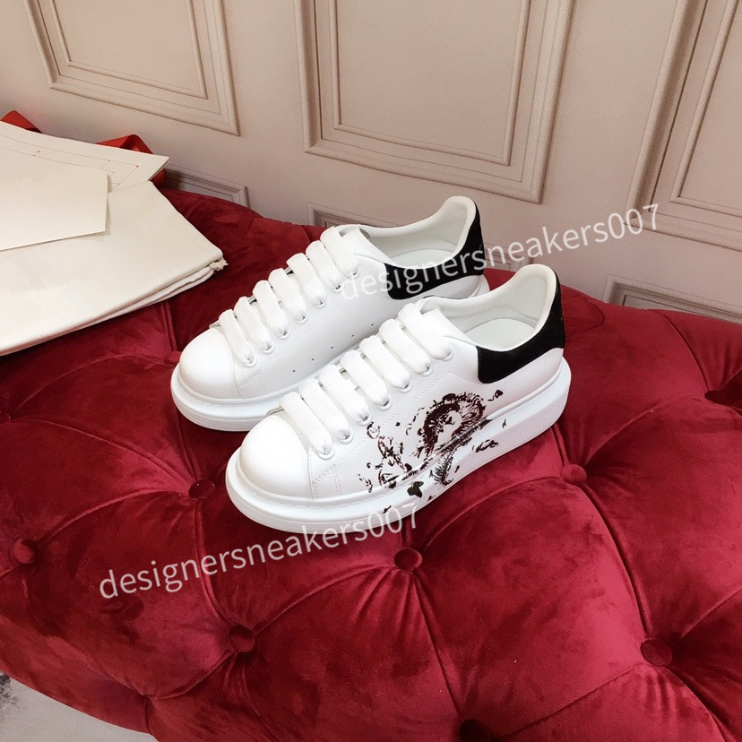 

2021the Leather Lace Up Platform Oversized Sole Sneakers White Black Casual hc191002, 07