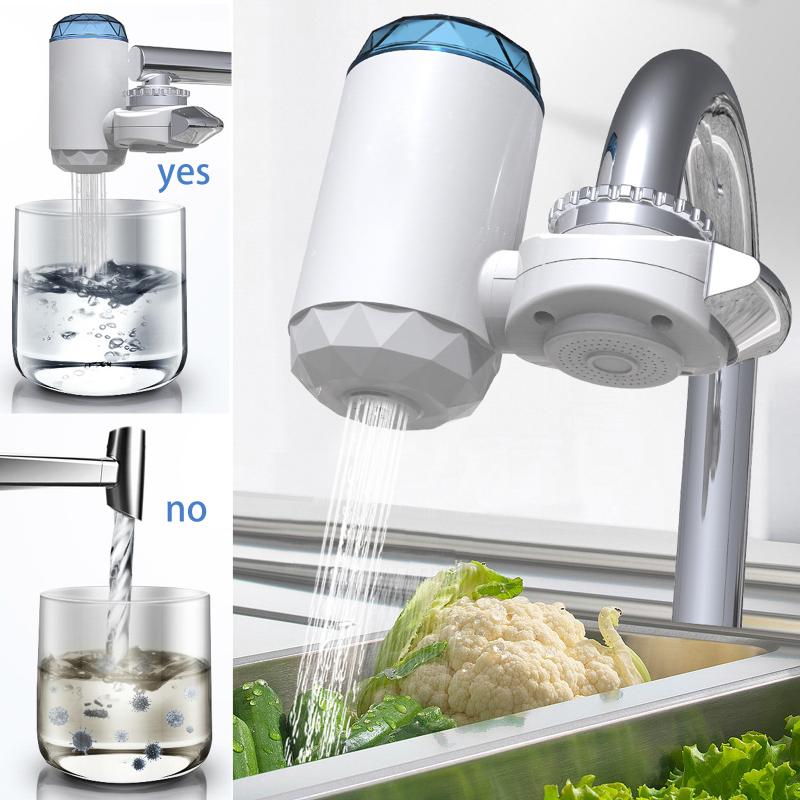 

Kitchen Tap Water Purifier Filter Ceramic Filter Water Tap Purifier Faucet Cartridges Rust Bacteria Removal Percolator