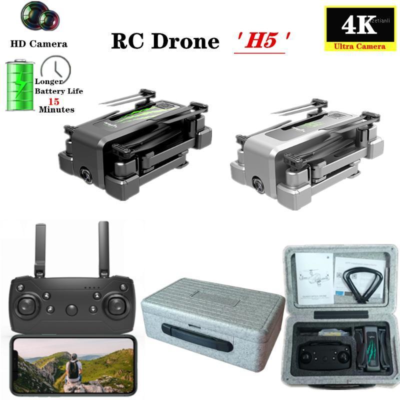 

RC Drone 4K ESC Camera Wifi FPV Optical Flow Follow Selfie Foldable Quadcopter with 50X Zoom Camera Helicopter VS Z5 KF607 Dron1