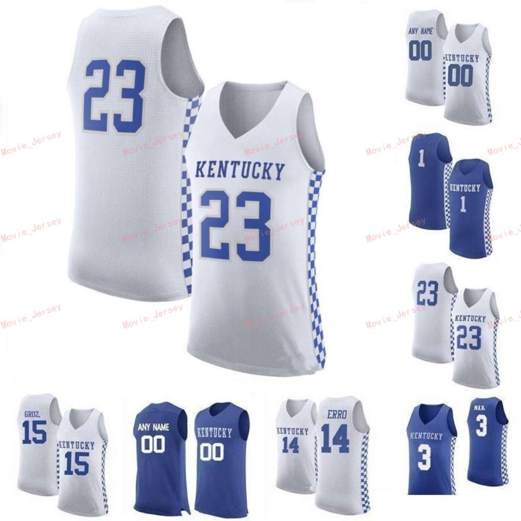 

Stitched Custom 22 Shai Gilgeous-Alexander 15 Cousins 0 Quade Green 2 Ashton Hagans Kentucky Wildcats Men Women Youth Jersey