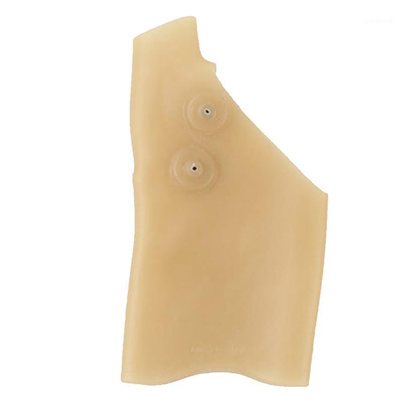 

1pc Arthritis Hand Thumb Gloves Pain Relief Pressure Corrector Magnetic Therapy Massage Silicone Wrist Support1, As shown