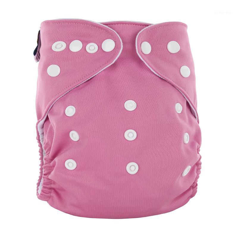 

PatPat Baby Washable Breathable Adjustable Reusable Cloth Diaper1, Pink