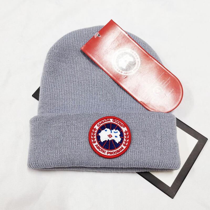 

Letters Mens Womens Skull Caps Fashion Hat Hot Sale Winter Hat, Blue;gray