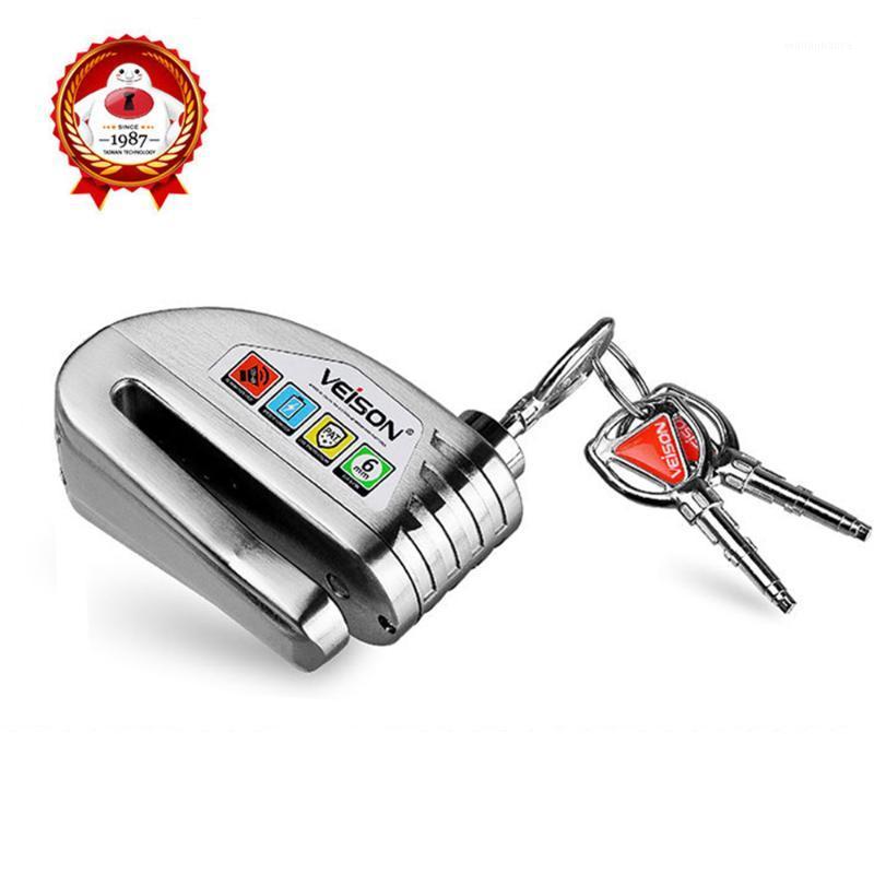 

Veison Motorcycle Disc Lock Waterproof Alarm Disk Lock for Bike Scooter Anti-theft Safety Motorbike Brake Padlock Accessories1