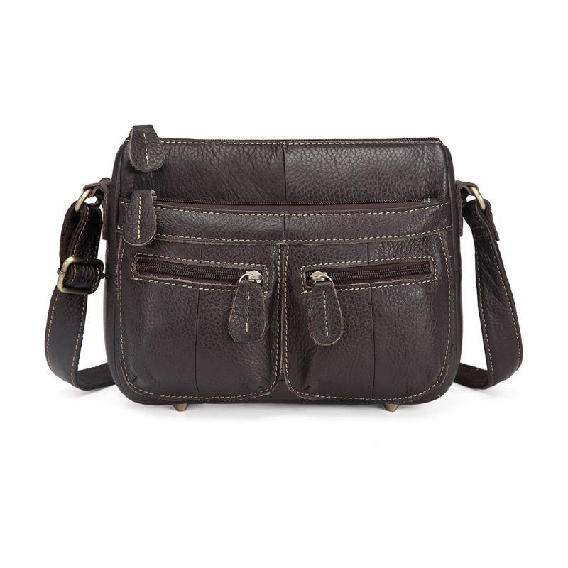 

Women Leather Handbag Shoulder Lady Multi Pocket Crossbody Bag Tote Messenger Satchel Purse 20CA, Deep blue