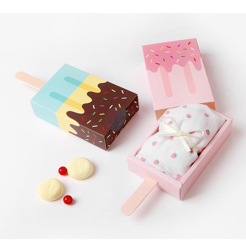 

2pcs/bag Ice Cream Stick Ice Tray Cranberry Cookie Candy Chocolate Pineapple Cake Gift Madeleine Snack Packing