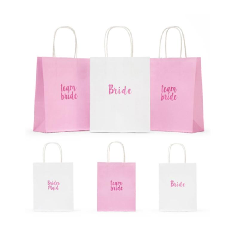 

Wedding Decoration Team Bride To Be Gift Bag Packing Bridal Shower Hen Party Decoration Bridesmaid Gift Bachelorette Party