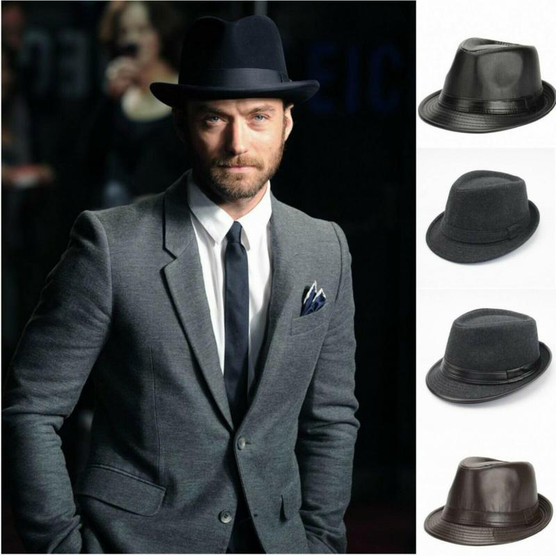 

Mens Wool Felt Bowler Hat For Men Women Satin Lined Fashion Party Formal Fedora Costume Magician Round Hats, Gray and black