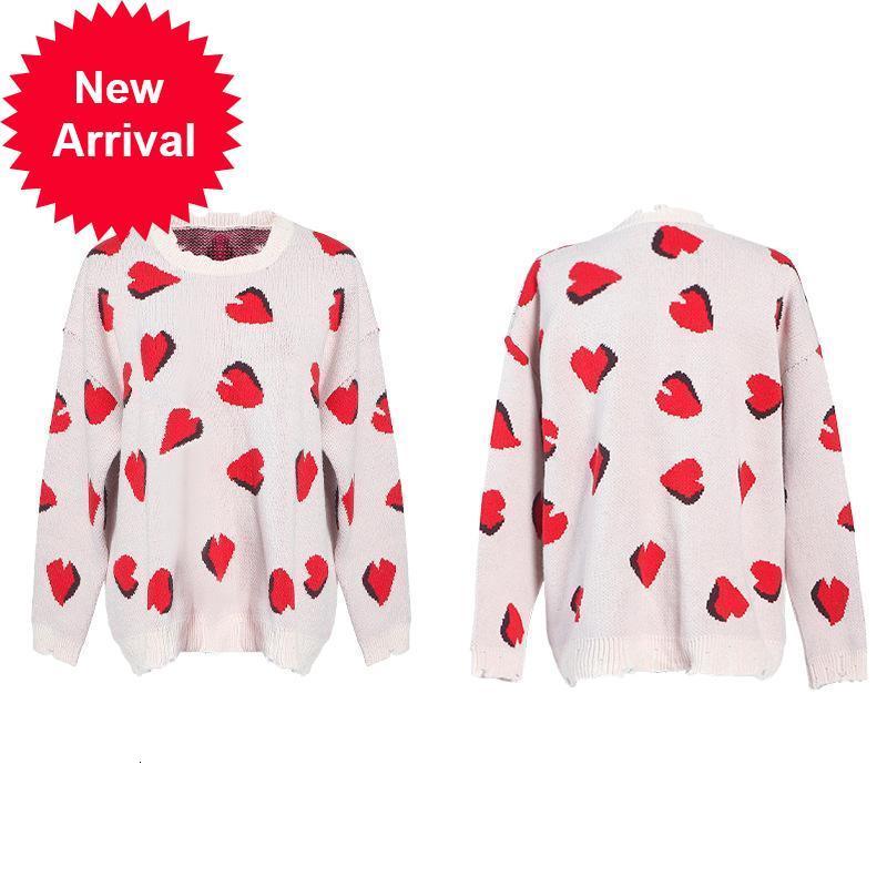 

Runway 2021 New Mark Women Pullover Autumn New Embroidery Love Tassles Single Layout Top Casual Clothes PUOG, Beige