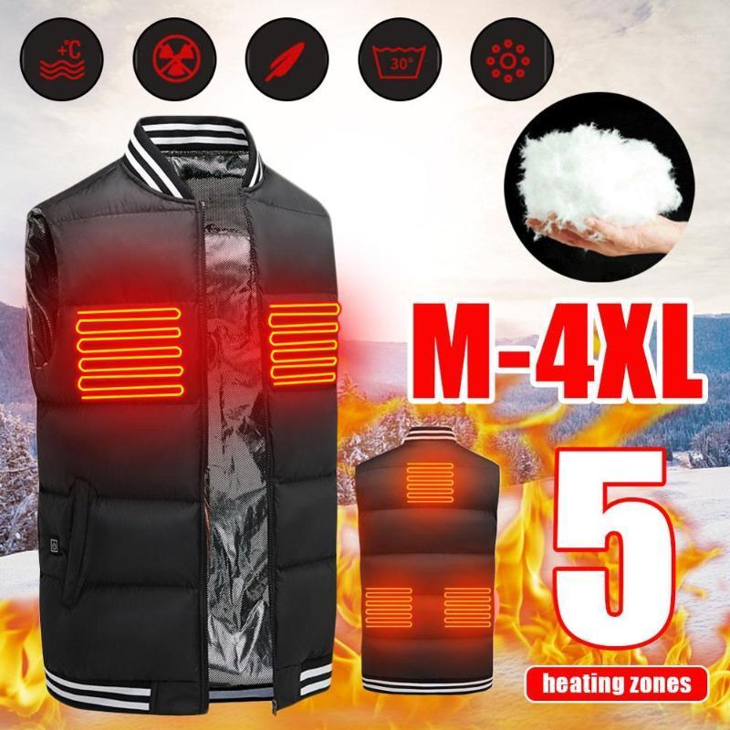 

USB Charging Heated Vest Men Women Electric Heated Jacket Thermal Vest Jacket Heating Men Tactical Chauffante1, Yl202835-bk1
