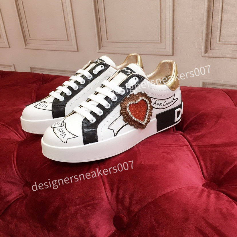 

top Man arrival Casual Shoes White Black Red Fashion Mens Women Leather Breathable Shoes Open Low sports Sneakers hc191005, 01