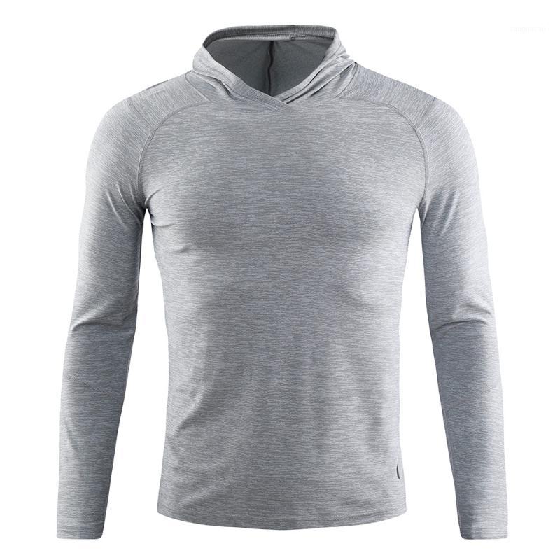 

Hat collar Compression Shirts Men Bodybuilding Gyms Sportswear T-shirt Top Long Sleeve T Shirt Men Fitness Tight Rash Guard1, P45-3
