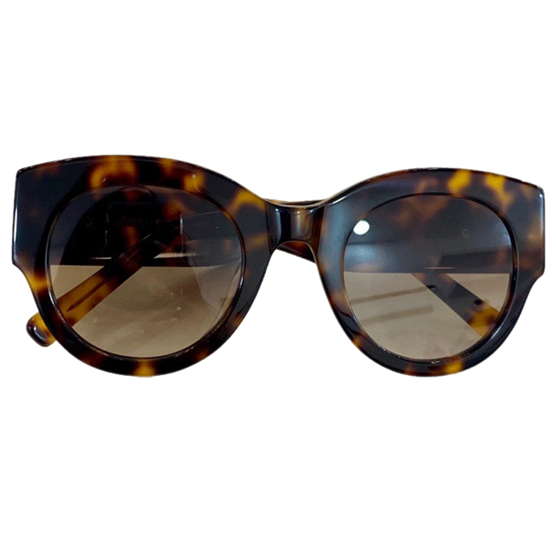 

oversized Vintage cat eye large female round brand uv400 luxury sunglasses WPBW