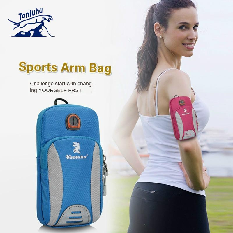 

Multi Functional Outdoor Mobile Phone Bag for Men and Women Arm Bag Sports Mobile Phone Arm Cover Wrist Shoulder1, Orange