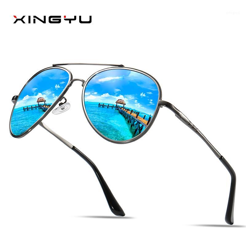 

Sunglasses XINGYU Brand Design Fashion Men Polarized Driver Driving Shade Mirrors Alloy Oval Polaroid Vintage Male Sun Glasses1