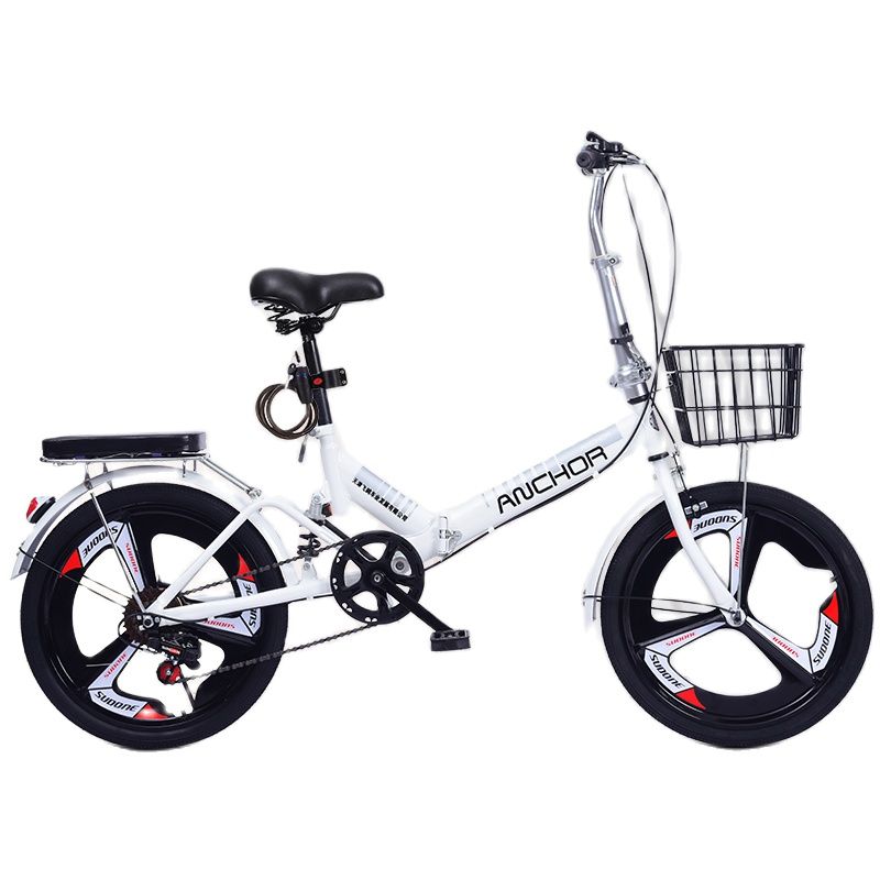 

Adult bicycle 20-inch 6-speed folding riding ultra-light variable speed portable light child