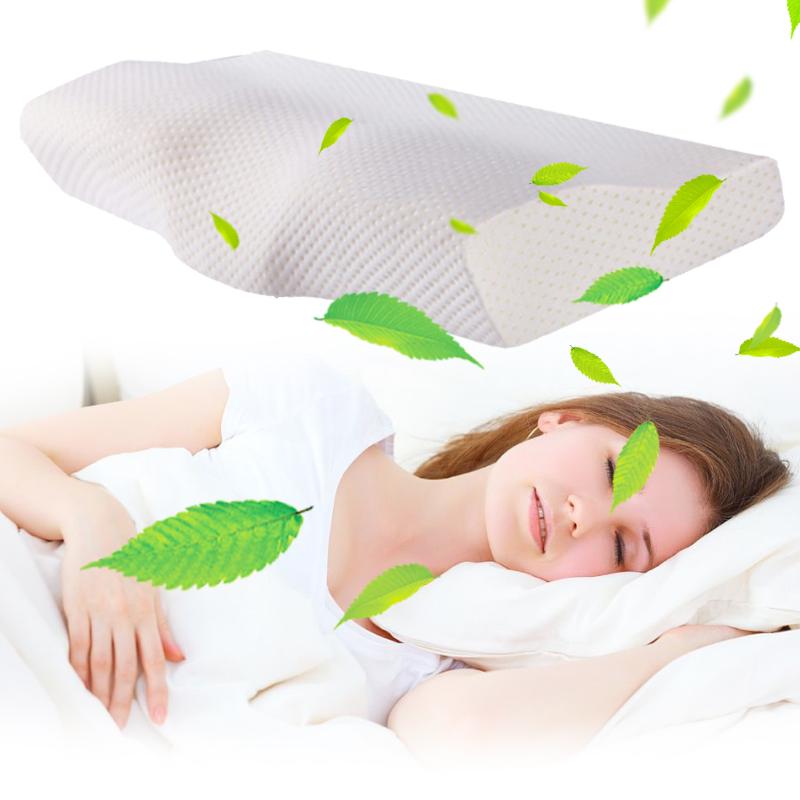 

Memory Foam Pillow Neck protection Slow Rebound Memory Foam Butterfly Shaped Pillow Health Cervical Neck size 50*30/60*35CM