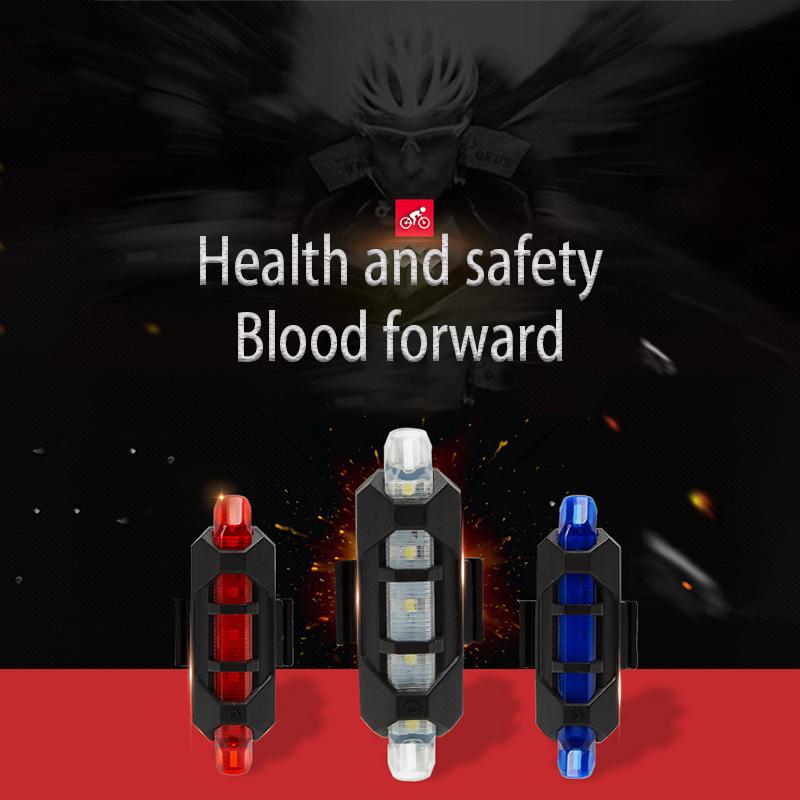 

Lighting Modes Bicycle Light USB Charge Led Bike Light Flash Tail Rear Bicycle Lights for Mountains Bike Seatpost Flash