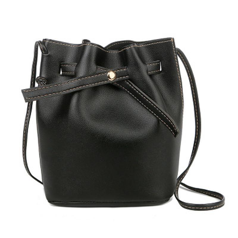 

New Women's Bag 2021 Solid Color Bucket Bag Spring and Summer Ladies Shoulder Mini Crossbody Handbags Messenger Bags