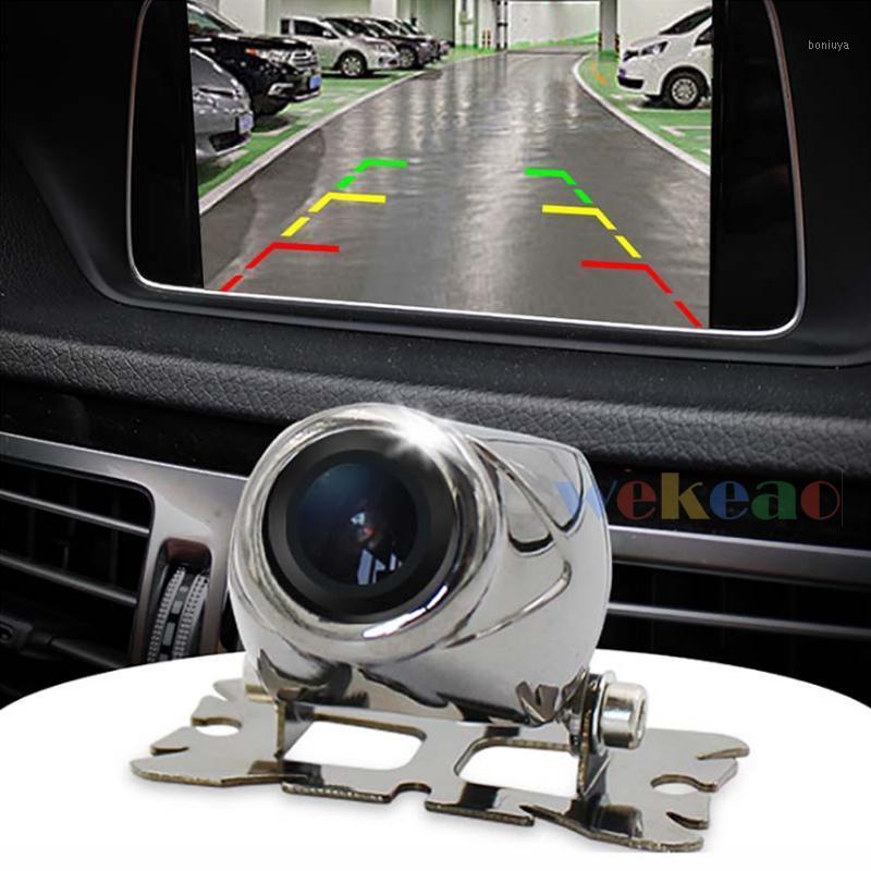 

Wekeao 12V shockproof Anti-interference Universal Car Rear View Parking Camera HD Waterproof Reverse Camera With Parking Line DC1