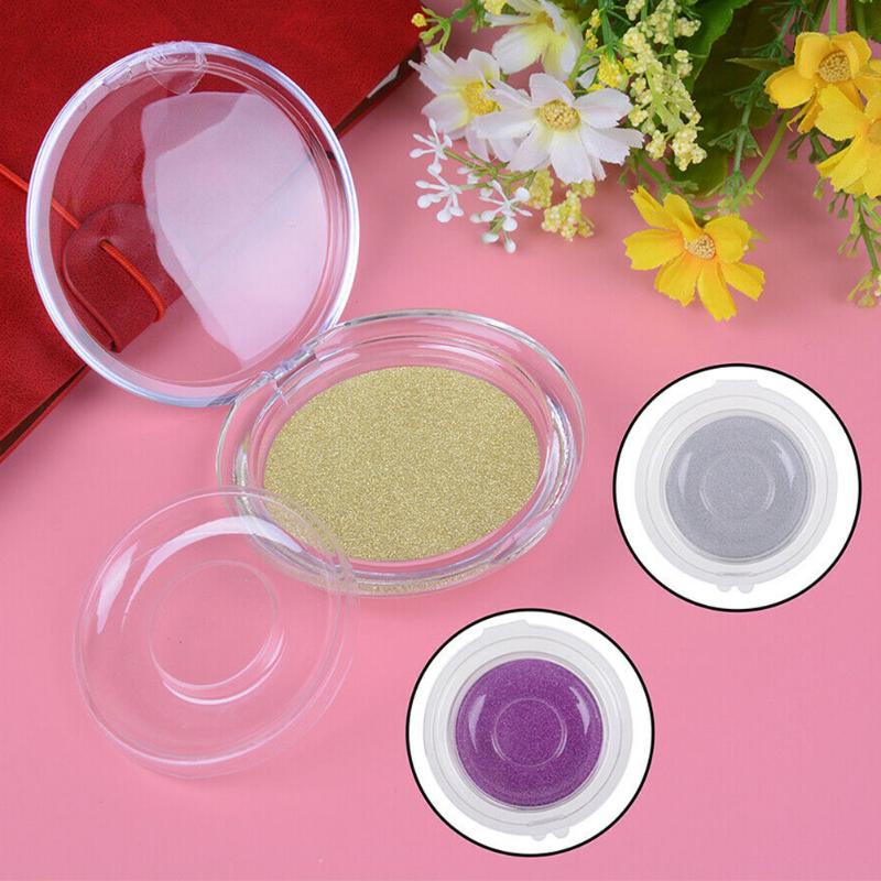 

10pcs Makeup Organizer Crystal Lid Portable Protection Lightweight Eyelash Storage Case Travel Home Packaging Box Dustproof