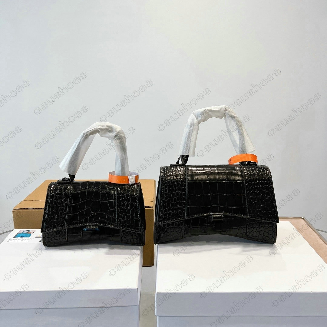 

Small Hourglass Top Handle Bag Womens XS Lisa Handbag Designers Letter Tote Alligator Shoulder Bags Serpentine Canvas Tiger StripesCross Body, No bag