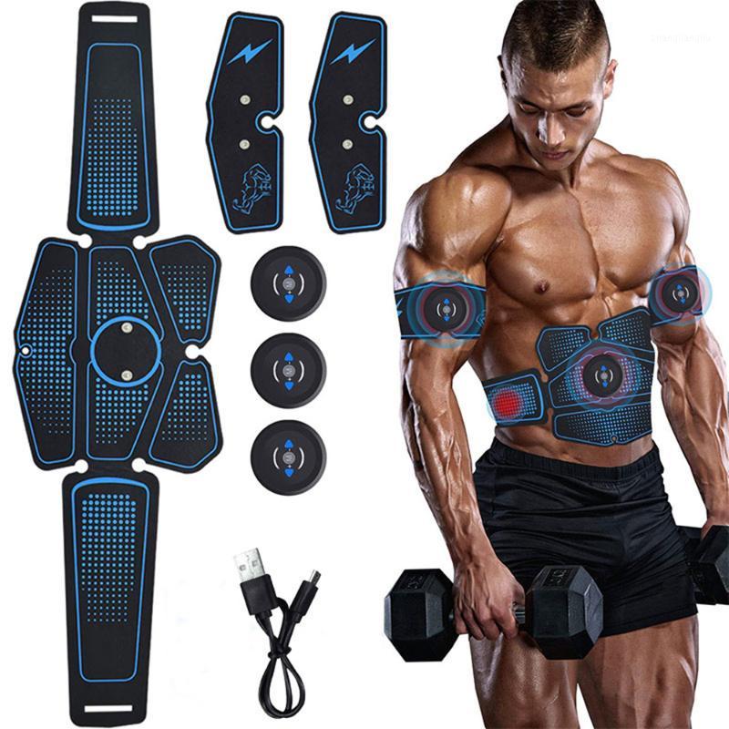 

Abdominal Exerciser Muscle Stimulator Gear Press Trainer USB Total Abs Belly Arm Machine Workout Home Gym Fitness Equipment1, As pic