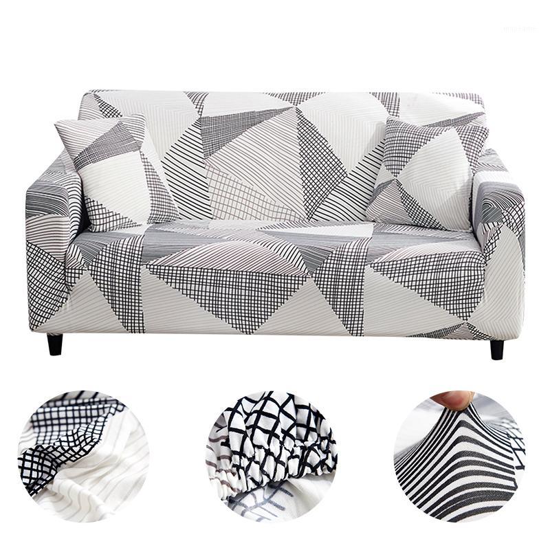 

Home Sofa Couch Slipcovers Plaid Sofa Stretch Cover Covers For Living Room Modern Slipcovers Tight Wrap 1/2/3/4 seater1