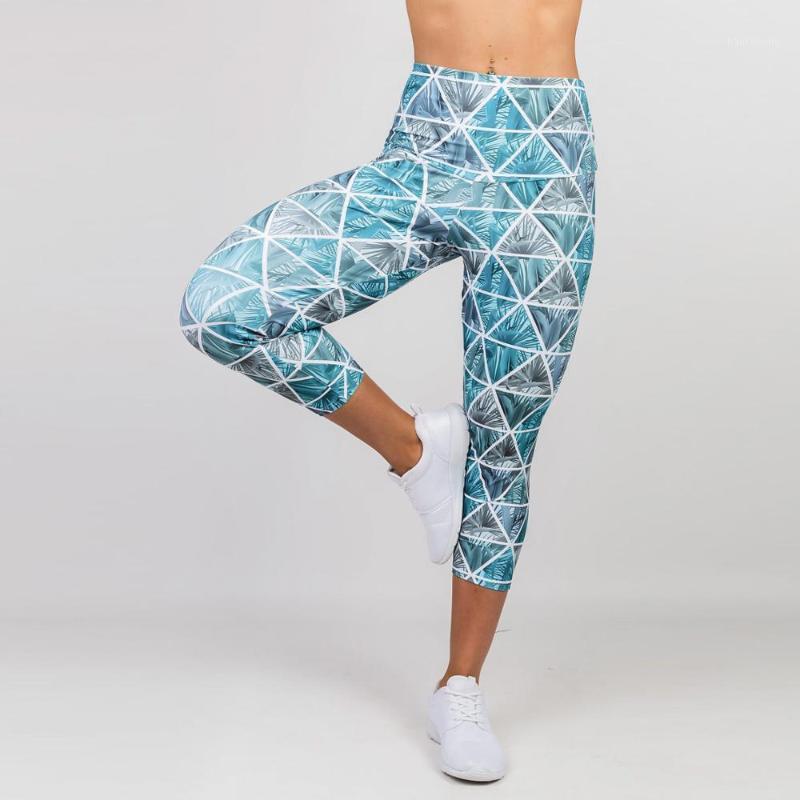 

Elastic Force Digital Printing Fitness Ladies Leggings Women Push Up Sportswear Workout Polyester Skinny Breathable Leggings1, 001