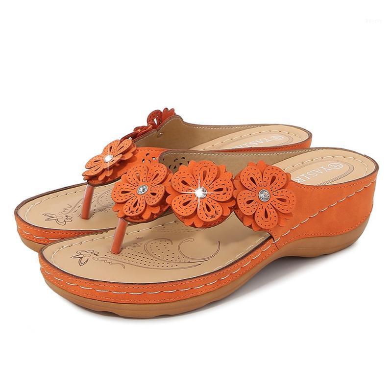 

Women Summer Slippers Non-slip Platform Wedges Slippers Female Beach Shoes female Flip Flops Women 2021 new Casual Sandals1, Black