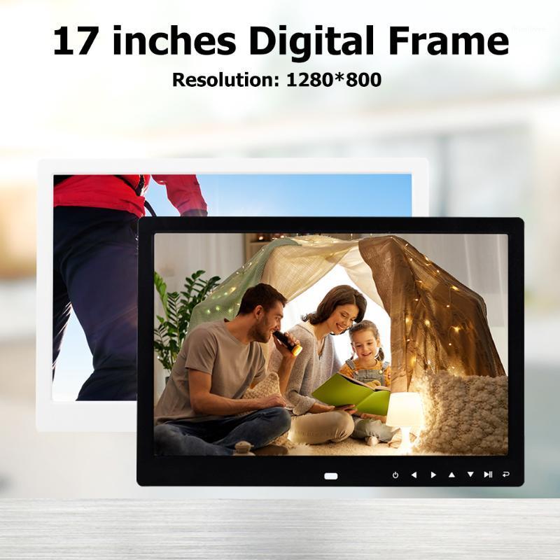 

17 inch HD digital photo frame remote control music video picture player, European and American multi-function, suitable for gif1