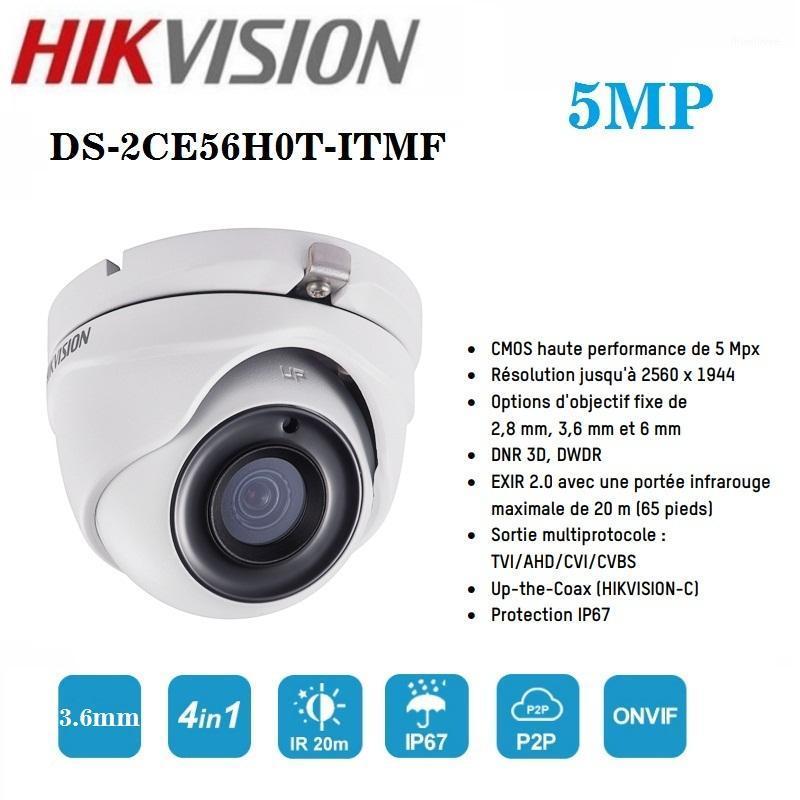 

Original Hikvision 5MP Camera Home / Outdoor DS-2CE56H0T-ITMF 4 in 1 CVI / TVI AHD CVBS IP67 Infrared 20m1