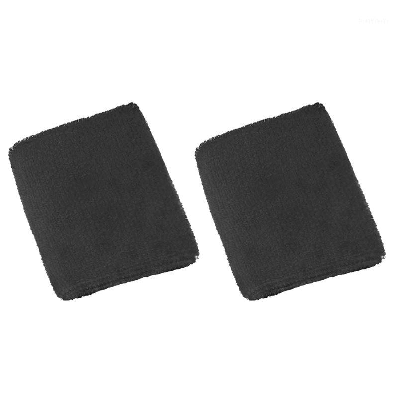 

1 Pair Black Cotton Unisex Sport Sweatband Wristband Wrist Protector Running Badminton Basketball Brace Terry Cloth Sweat Band1, White